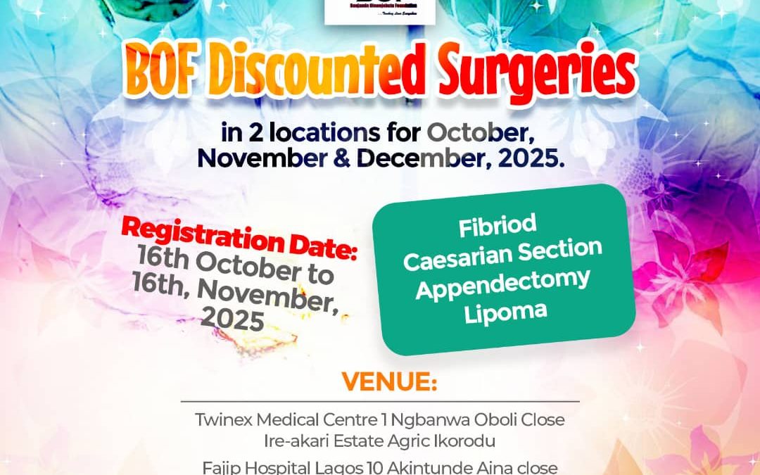 BOF Discounted Surgeries: Restoring Hope Through Affordable Medical Interventions